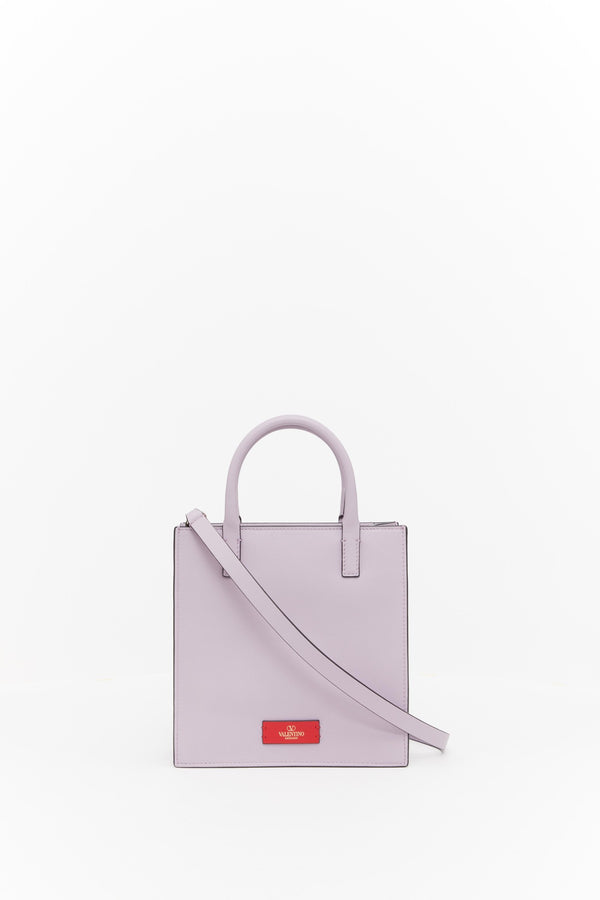 BORSA SHOPPING PICCOLA VLOGO WALK IN VITELLO 