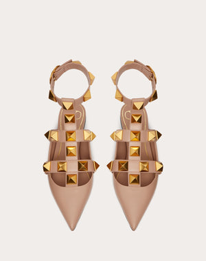 Ballerina Roman Stud In Vitello