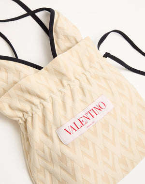 Costume Da Bagno In Lycra Jacquard Toute La V 