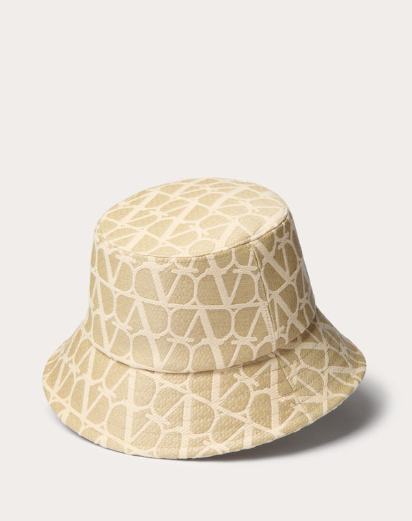 Cappello Bucket Toile Iconographe In Rafia 