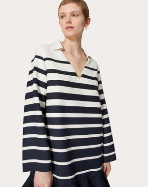 Abito Corto In Crepe Couture Valentino Roomview 