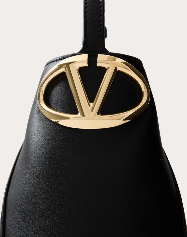 Borsa A Secchiello Vlogo Side In Vitello Nappato