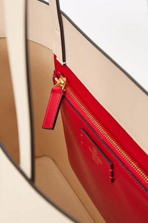 BORSA PICCOLA SHOPPING FILL ME IN VITELLO