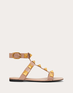 Sandalo Basso Roman Stud In Vitello