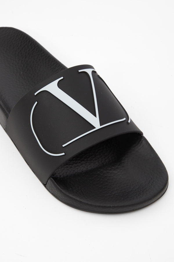 Sandalo Slider Vlogo Signature In Gomma