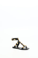 Sandalo Basso Roman Stud In Vitello