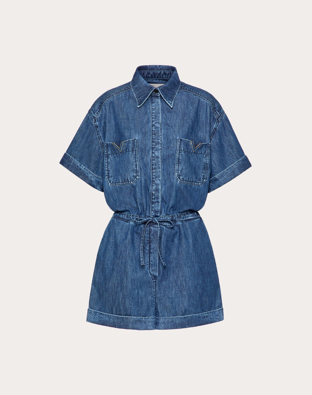 Jumpsuit In Denim Chambray