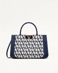 Borsa Media A Mano Vlogo Signature In Cotone Toile Iconographe