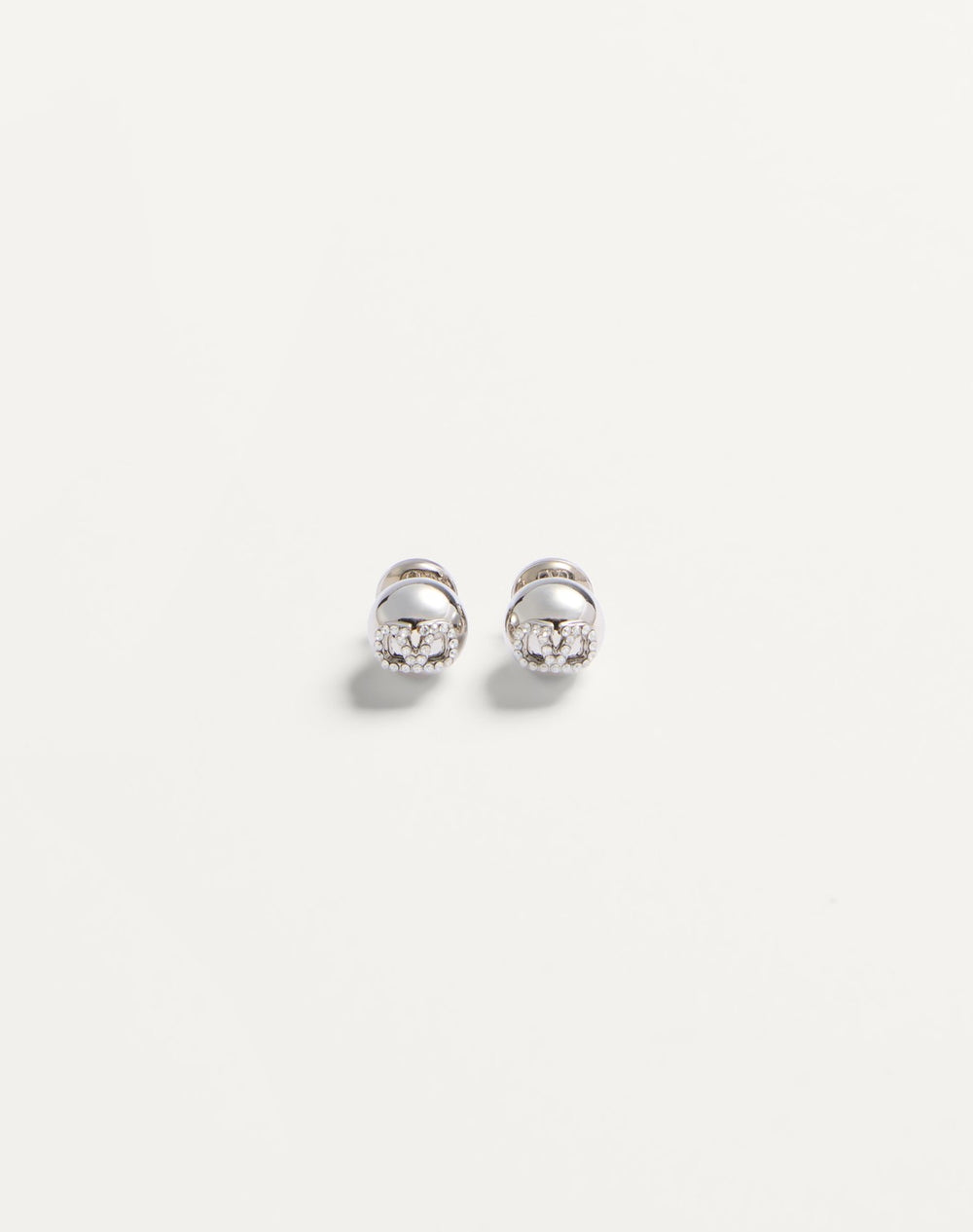 Orecchini Vlogo Signature In Metallo E Cristalli Swarovski®