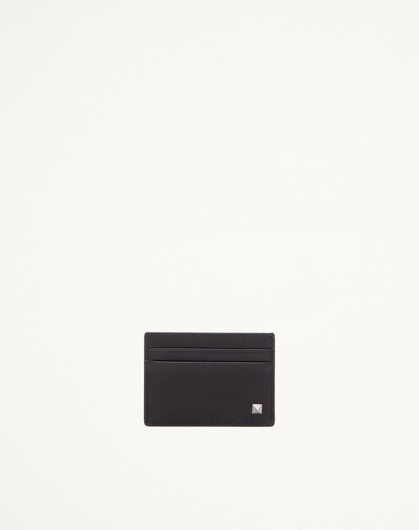 PORTACARTE DOT ROCKSTUD  IN VITELLO