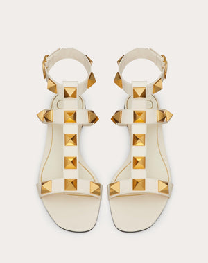 Sandalo Basso Roman Stud In Vitello