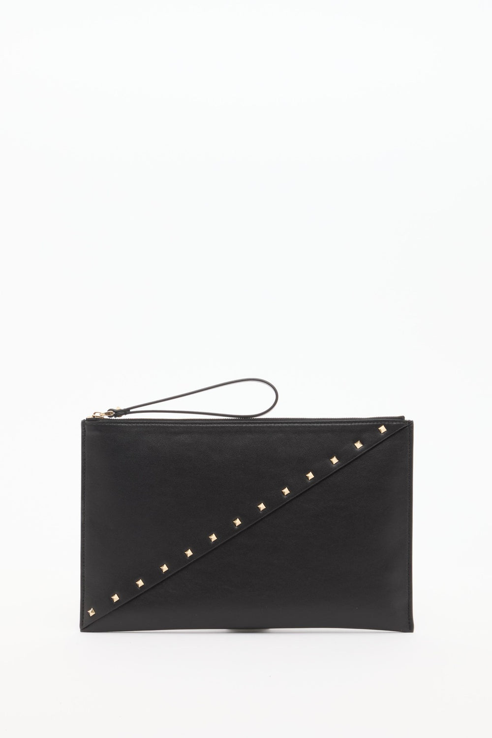 POUCH VALENTINO GARAVANI ROCKSTUD WISPY IN VITELLO