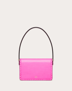 Borsa A Spalla Rockstud23 In Vitello Liscio