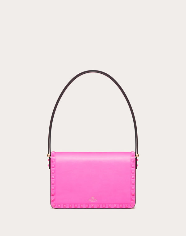 Borsa A Spalla Rockstud23 In Vitello Liscio