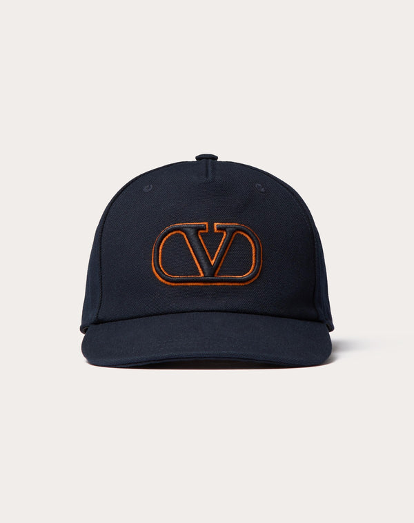 Baseball Cap Vlogo Signature In Cotone Con Ricamo Vlogo 