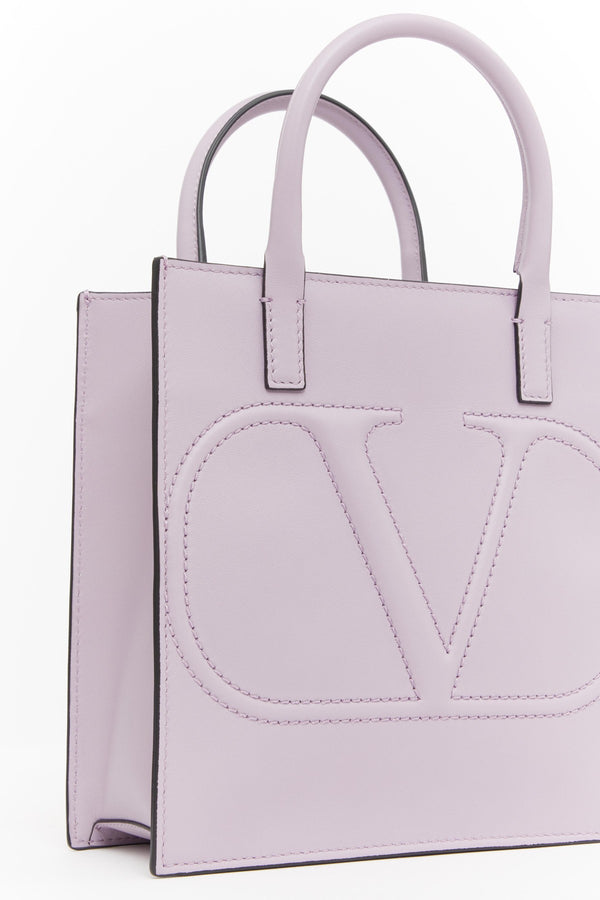 BORSA SHOPPING PICCOLA VLOGO WALK IN VITELLO 