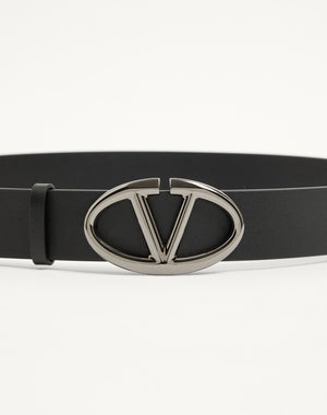 Cintura Vlogo The Bold Edition In Vitello 35 Mm