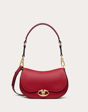 Borsa A Spalla Piccola Valentino Garavani Ohval In Vitello Nappato