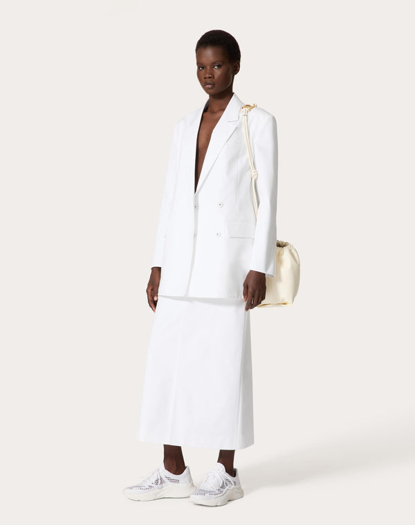 Blazer In Compact Popeline 