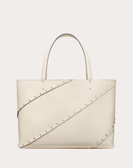 Borsa Shopping Valentino Garavani Valentino Garavani Rockstud Wispy In Vitello