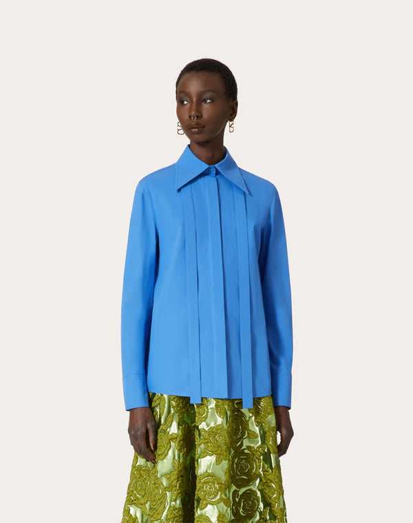 Camicia In Cotton Popeline 