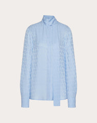 Camicia In Silk Jacquard Toile Iconographe