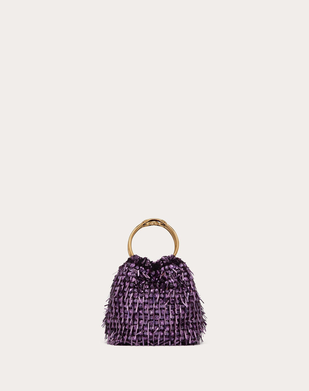 Borsa Piccola A Secchiello Carry Secrets Ricamata