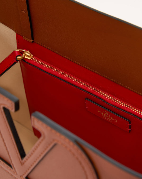 BORSA SHOPPING FILL ME IN VITELLO