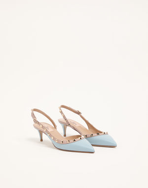DÉCOLLETÉ SLINGBACK ROCKSTUD IN VITELLO 50MM