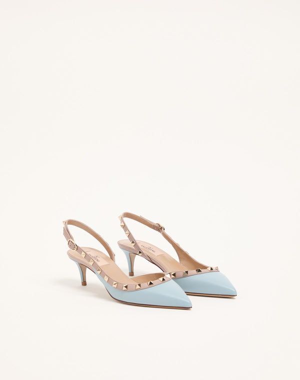DÉCOLLETÉ SLINGBACK ROCKSTUD IN VITELLO 50MM