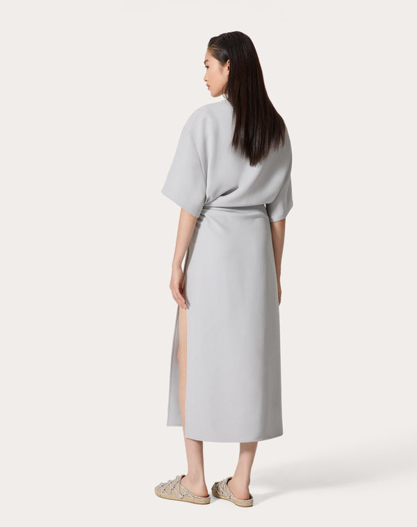 Abito Midi In Structured Couture 