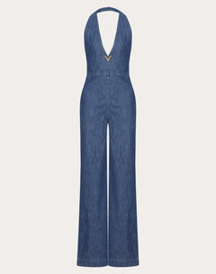 Tuta In Chambray Denim