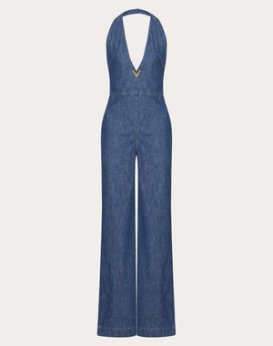 Tuta In Chambray Denim 