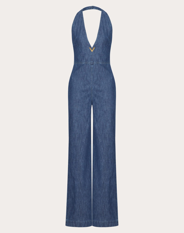 Tuta In Chambray Denim 