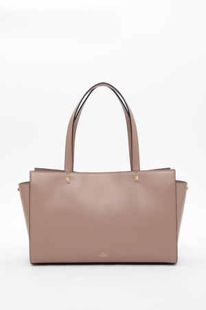 BORSA GRANDE ROCKSTUD FIERCE IN VITELLO