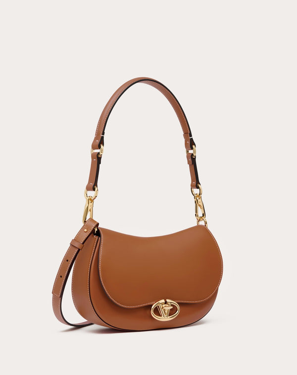 Borsa A Spalla Piccola Valentino Garavani Ohval In Vitello Nappato
