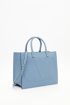 BORSA SHOPPING VLOGO WALK IN VITELLO