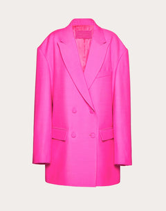Blazer In Crepe Couture