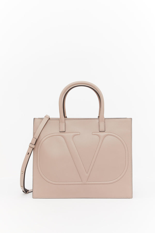 BORSA SHOPPING VLOGO WALK IN VITELLO
