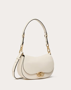 Borsa A Spalla Piccola Valentino Garavani Ohval In Vitello Nappato