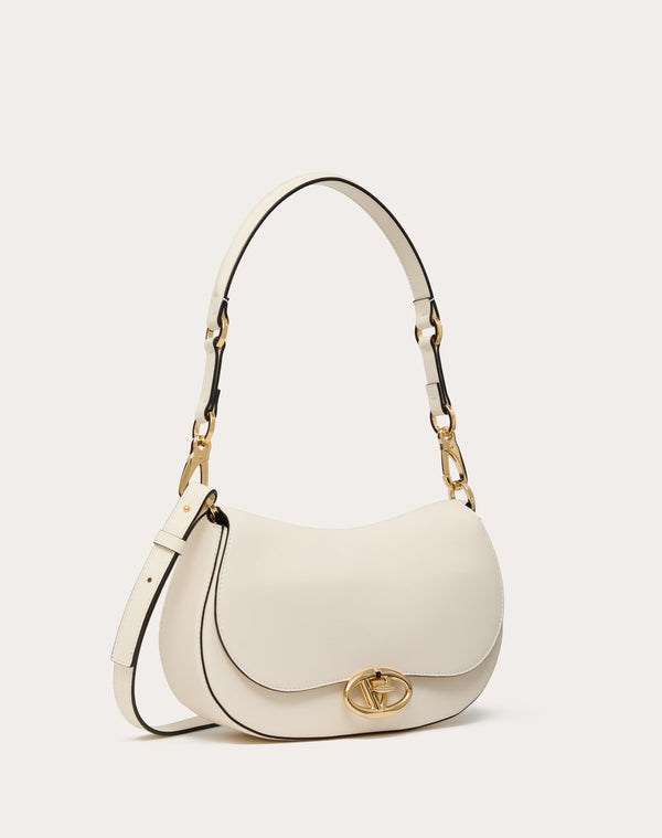 Borsa A Spalla Piccola Valentino Garavani Ohval In Vitello Nappato