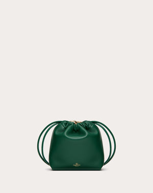 Mini Borsa A Sacchetto Vlogo Pouf In Nappa