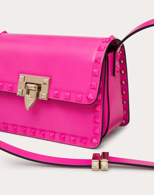 Borsa Piccola A Spalla Rockstud23 In Vitello Liscio