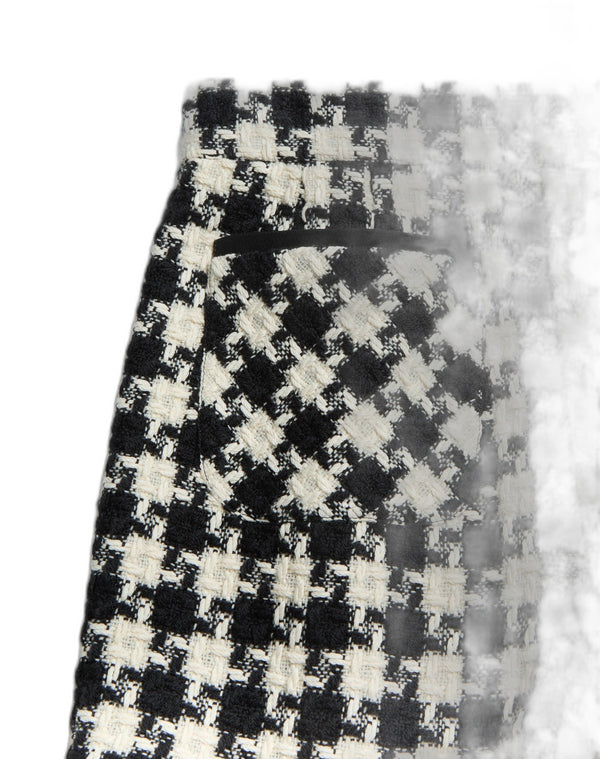 Shorts In Damier Light Tweed 