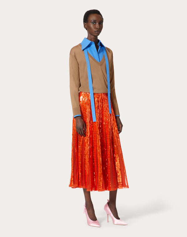 Maglia In Cashmere Seta 