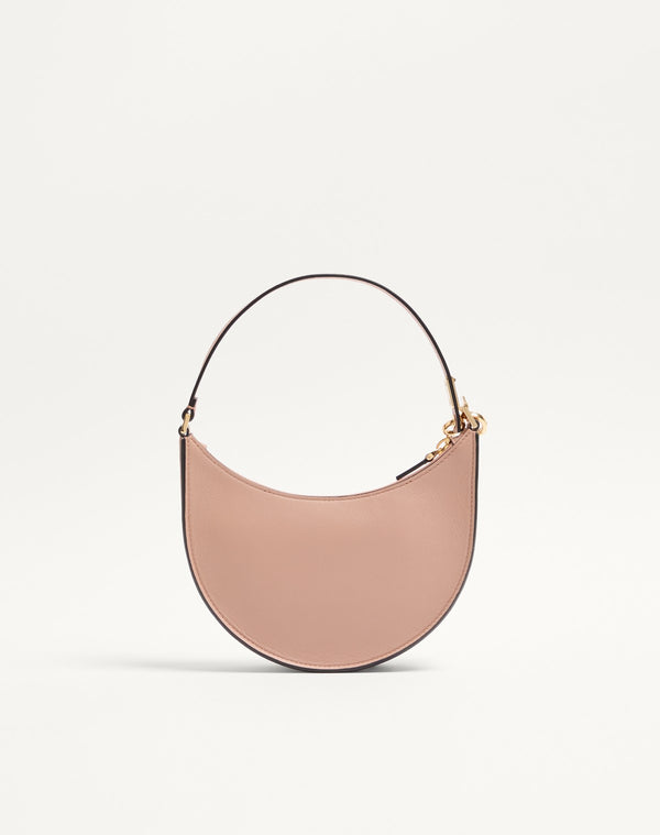 Mini Hobo Vlogo Signature In Vitello Con Logo Gioiello