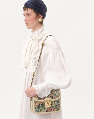 Abito Corto In Cotone E Lino 