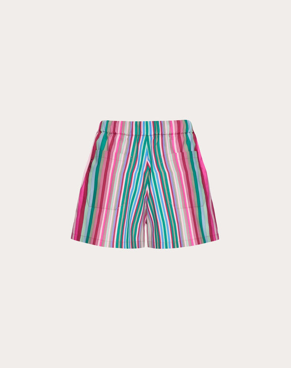 Shorts In Popeline Valentino Stripes 75 