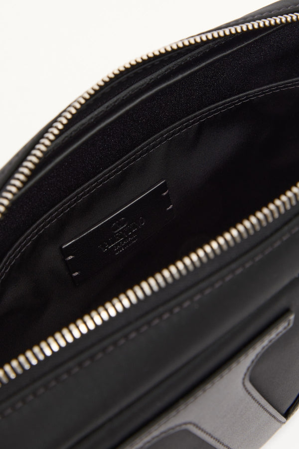 BORSA A TRACOLLA VLOGO SIGNATURE XL IN NYLON CON VLOGO IN PELLE