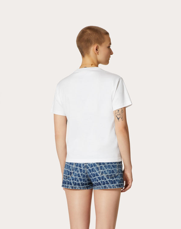 T-Shirt In Jersey Cotton 